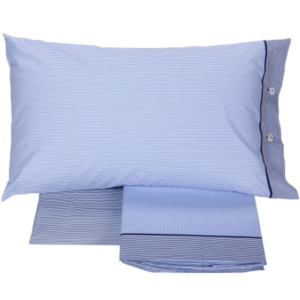 COMPLETO LENZUOLA SINGOLO POLSINO BLU