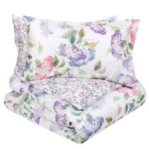 ORTENSIE PARURE COPRIPIUMINO REVERSIBILE  MATRIMONIALE