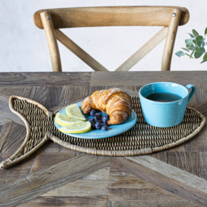 TOVAGLIETTA PESCE RATTAN