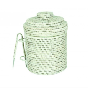 GLACETTE RATTAN BIANCO